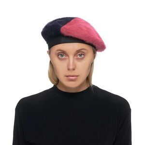 NWT H. LORENZO limi feu beret